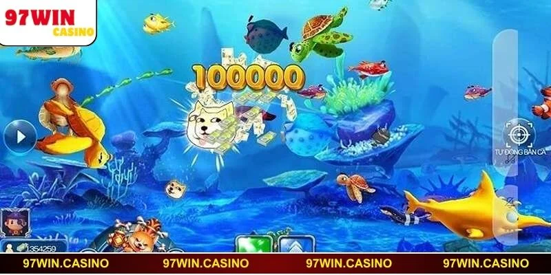 Điểm qua loạt ưu điểm nổi bật giúp sảnh bắn cá 97WIN luôn dẫn đầu thị trường giải trí