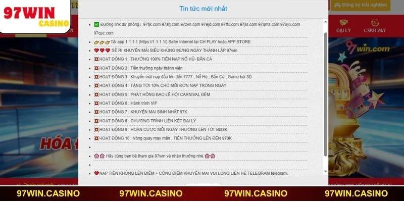 Điều khoản và điều kiện tại 97WIN áp dụng công nghệ mã hóa tiên tiến để bảo vệ tuyệt đối