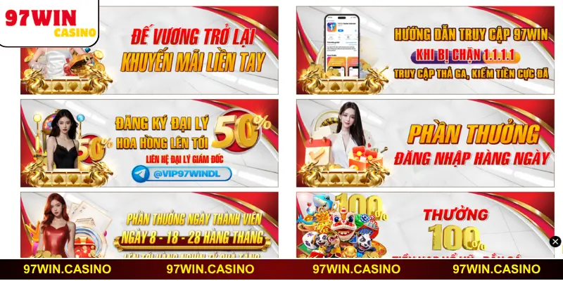 Điều kiện tham gia khuyến mãi 97WIN thành công
