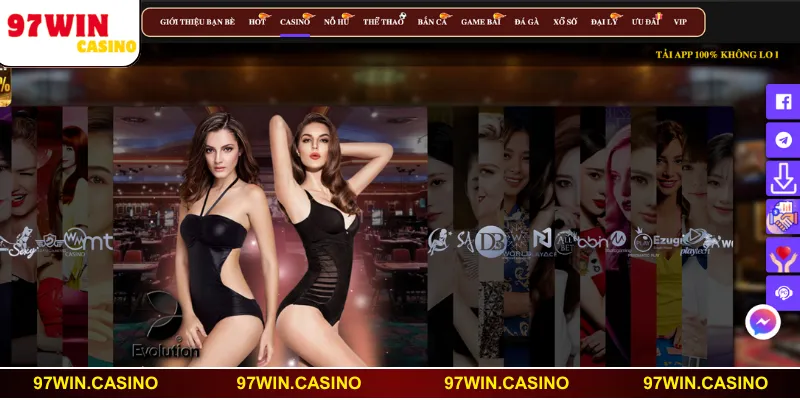 Tổng hợp các tựa game live casino 97WIN đỉnh cao nhất mọi thời đại